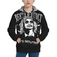thumbnail image 4 of Kids Beetlejuice Pullover Hoodie Realistic 3d Print Graphic Hooded Sweatshirts With Drawstring, 4 of 8