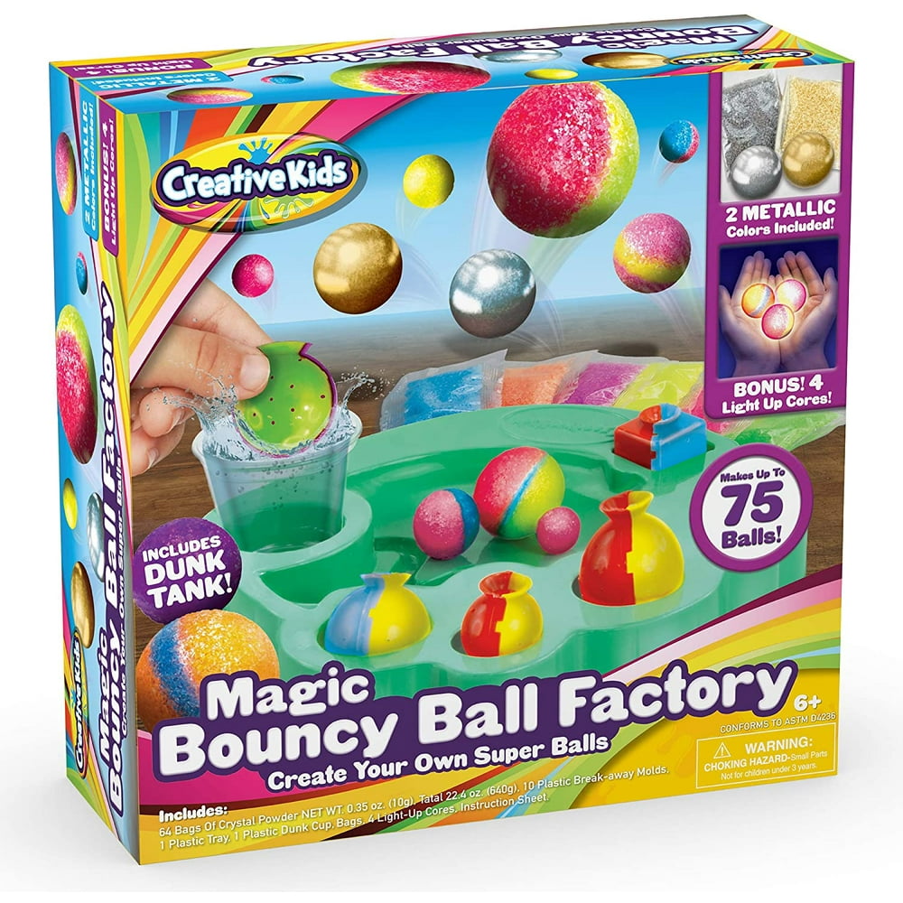Make Your Own DIY Bouncy Ball Craft Kit for Kids Create Your Own