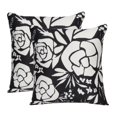 thumbnail image 2 of Oussum Housses de Coussin Décoratives pour la Maison en Coton à Impression Numérique, Taies d'Oreiller à Fermeture Éclair, Floral, Ensemble de 5, 2 of 5
