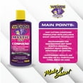Mystic Cut Buffing Compound 8oz