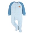 thumbnail image 2 of Gerber Baby & Toddler Neutral Microfleece Blanket Sleeper Pajamas, 2-Pack, Sizes 0/3M-5T, 2 of 9