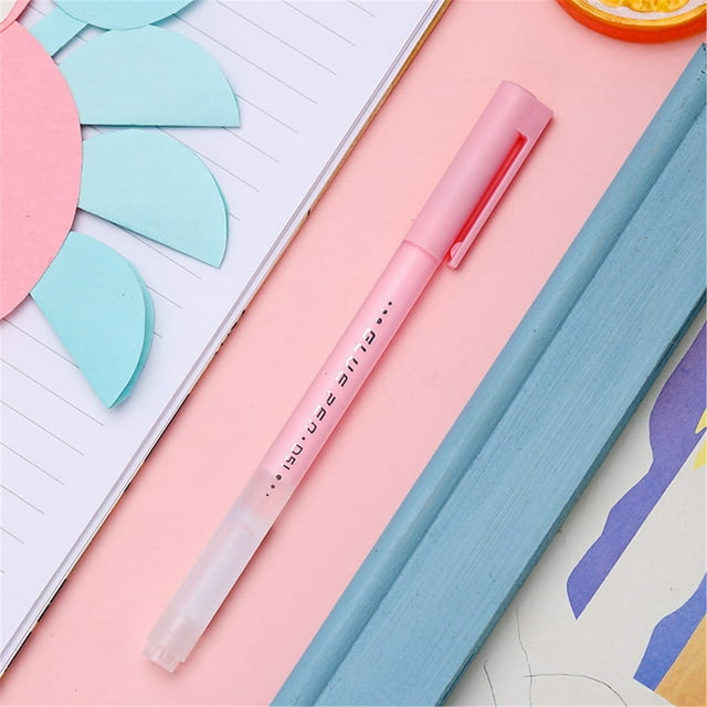 LSLJS Scrapbook Quick Dry Glue Pen Children's Color Dispensing Pen Student 1Ml, A Pen