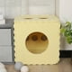 thumbnail image 2 of Pet bed, small dog bed, cat bed, cat bed, cat bed, foldable, for cats and small dogs, yellow, 30×30cm, 2 of 5