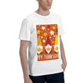 thumbnail image 2 of Bingfone Happy Thanksgiving Three Gnomes Men'S Loose Fit Short-Sleeve Pocket T-Shirt, 2 of 7