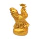 thumbnail image 2 of Estatuilla de la de la riqueza, estatua de Feng Shui, escultura de , adorno de metal para oficina, tienda, negocios, estantería de Pollo, 2 of 9