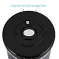 thumbnail image 2 of HURRISE Coffee Stainless Steel Container,Kitchen Sotrage Large Airtight Canister for Coffee,Black, 2 of 7