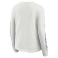 thumbnail image 3 of Women's WEAR by Erin Andrews  White Minnesota Vikings Graphic Waffle Long-Sleeve T-Shirt, 3 of 4