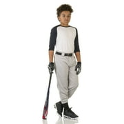 Athletic Works Youth Unisex Baseball/Softball Pants, Size S, Gray