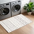 thumbnail image 3 of SONORO KATE 2'×3' Washable Area Rug for Living Room, Moroccan Non-Slip Soft Carpet for Bedroom Dining Room Office, Beige, 3 of 8