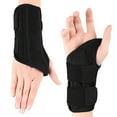 thumbnail image 1 of Wrist Brace Sports Carpal Tunnel Arm Stabilizer Arthritis Comfortable Adjustable Strap Splint Support Adjustable Strap Wristband Bandage for Left Right Gym, 1 of 9