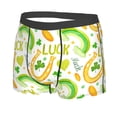 thumbnail image 2 of Wukai St Patrick's Day1 Print Men’s Underwear Breathable Boxer Briefs,&nbsp;Moisture Wicking & Breathable-Large, 2 of 7