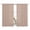 Brown, variant on Pure White Semi Sheer Window Curtains 96 Inches Long, Simple Solid Color Rod Pocket Voile Silky Chiffon Curtain Light Filtering Drapes for Living Room, Kitchen, Bedroom, 52"x96", 2 Panels