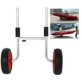 thumbnail image 1 of Kayak Cart Dolly, Foldable Canoe Carrier Dolly Powder Coated Aluminum Adjustable  for Small Boats, 1 of 7