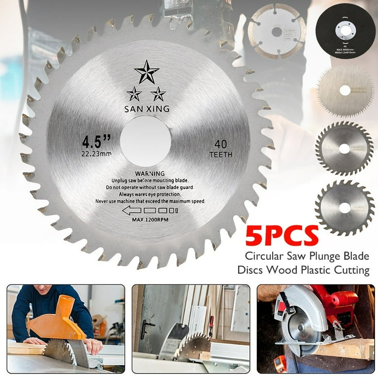 5PCS Mixed 85MM High Speed Steel Saw Blade Set 2 5pcs 4.5 Saw Blade Wood Cutting Circular Saw Blade Rotary Tool