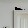 thumbnail image 6 of Wooden Cat Corner Decorations, Door Frame and Shelf Accent, Whimsical Home or Office Wall Art, Unique Decorative Crafts for Indoor Spaces and Gifts, 6 of 6