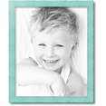 thumbnail image 2 of 18x22 inch blue picture frame, this 1.5 inch wood poster frame is eggshell blue - comes with foam backing 3/16 inch and regular plexi glass (fbplsm-eco150-ebu-18x22), 2 of 2