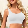 thumbnail image 2 of Sentmoon Bikini Tops for Women Curvy Womens Bathing Suit Tummy Control Push Up Solid Color Oversized Spaghetti Strap Backless Swimsuit for Women Summer Beach Essentials for Family, 2 of 8