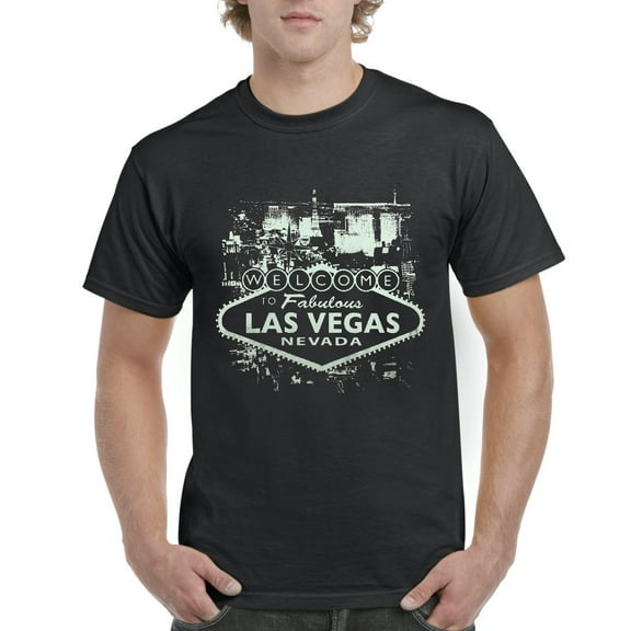 NIB - Men's T-Shirt Short Sleeve - Welcome to Las Vegas Nevada