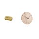 thumbnail image 5 of Caja De Pañuelos De Madera Maciza Creativa Con Soporte Para Reloj De Pared Para Baño, Restaurante, Oficina, Silenciosa, Decorativa, Regalo De Almacenamiento, 5 of 7