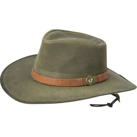 - Outback Trading Hat Mens Quality Kodiak Mesh Oilskin Rugged 1472