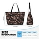 thumbnail image 4 of Fotbe Coffee Bean Bolsa de Viaje para Playa - Resistente al Agua, Bolsa Tote de Gran Capacidad y Ligera con 7 Bolsillos para Mujeres y Hombres, 4 of 7