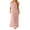 Pink, variant on Women Halter Neck Pleated Maxi Dress Sleeveless Backless Smocked Long Dress Open Back Flowy Sundress Vacation Dress Cocktail Party Clubwear