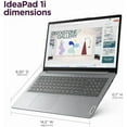 thumbnail image 4 of Lenovo Ideapad 1i 15.6" Full HD Laptop, Intel Core i5 13th Gen i5-1335u(Beats i7-1255U), 24GB RAM, 1TB SSD,Windows 11 Pro,CoPilot Gift Set,Grey – Powerful Laptop for Work, Study & Everyday Use, 4 of 8