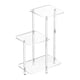 thumbnail image 1 of Aprílico altismo acrílico Mesa lateral de acrílico Organizador de ensamblaje fácil Tabla final minimalista 3 Nivel para el baño Toyadores de cocina de Cuadrado, 1 of 8
