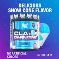 thumbnail image 2 of BPI Sports CLA + Carnitine Powder, Snow Cone, 50 Servings, Weight Loss & Lean Muscle Support (12.34 oz, 350g), 2 of 8