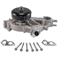 thumbnail image 2 of Melling MWP-500 Water Pump - Blk Pulley - 6.582 in Hub Hgt. - Aluminum - LS Fits select: 1999-2006 CHEVROLET SILVERADO, 2000-2006 CHEVROLET TAHOE, 2 of 4
