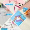 thumbnail image 6 of Uxcell 3 Pcs 2 Fingers Handwriting Pencil Grippers, Pink, Green, Light Blue, 6 of 6