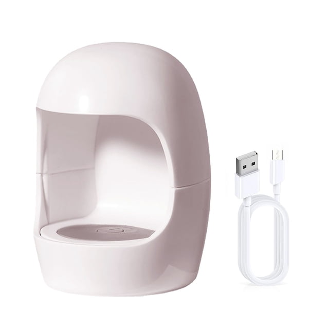 Lámpara de uñas UV LED con forma de cáscara de huevo, portátil, USB, minisecador de uñas, luz de curado