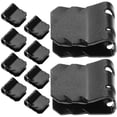 thumbnail image 1 of 10pcs Universal U Clips Automotive Clips Nuts Mud Shield Clips Metal Retainer Clips for Car Engine Hood Support Rod and Mud Shield, 1 of 2