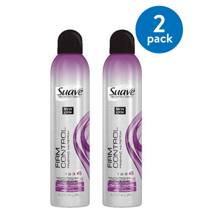 (2 pack) Suave Professionals Firm Control Finishing Hair Spray, 9.4