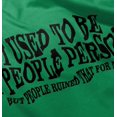 thumbnail image 4 of Used to be a People Person Antisocial Long Sleeve TShirt Men Women Brisco Brands 2X, 4 of 7