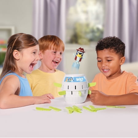 Tomy Pop up Bluey Family and Preschool Kids Board Game, 2 - 4 Players, Suitable for Boys & Girls Ages 4