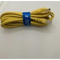 thumbnail image 2 of Ethernet Cable 10ft Cat5e RJ-45 connectors Verified TIA/EIA 568B.2 26AWG 4Pair - Yellow, 2 of 6