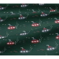 thumbnail image 5 of oneOone Viscose Jersey Teal Green Fabric Submarine & Fish Ocean Sewing Craft Projects Fabric Prints By Yard 60 Inch Wide, 5 of 5