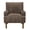 Dark Coffee, variant on HSUNNS Accent Chair, Living Room Chair with Sturdy Solid Wood Legs and Soft Wale Corduroy, Single Comfort Lounge Chair Reading Chair for Bedroom, Office, Sunroom, Ergonomic Backrest, Beige
