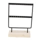 thumbnail image 2 of Estante de hierro para pendientes, estante para joyería, soporte para collar, pendientes, organizador Pequeño negro Cola Rack de joyería de pendiente de hierro, 2 of 7