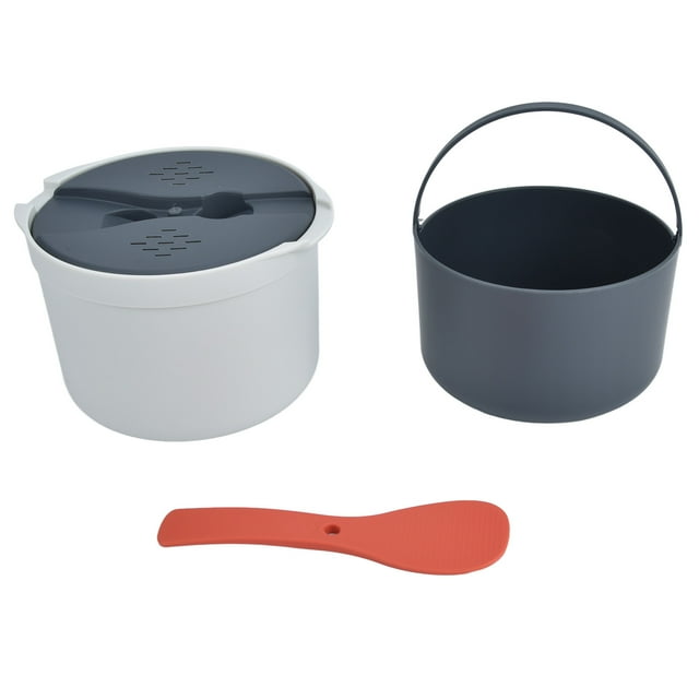 ANGGREK Microwave Rice Maker, Microwave Rice Cooker Simple Operation For Microwave For Kitchen