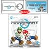 Mario Kart w/ BONUS Key Chain & Bumper Sticker (Wii)