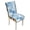 Floral Patchwork Blue, variant on TSOVTHRID Cardinal Holly Snow Print Quilted Dining Chair Slipcovers Soft Adjustable Chair Cushion Covers with Detachable Strap Practical Stain Resistant Seat Covers, Set of 1