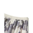 thumbnail image 4 of Michellecmm Women's Floral Print Midi Skirts Elegant High Waist Loose Tulle Skirts Vintage Summer Skirts, 4 of 7