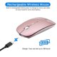 thumbnail image 5 of Ratón Inalámbrico Silencioso CON Bluetooth YONGSHENG Recargable Color Blanco, 5 of 5