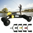 thumbnail image 2 of Fishing Reel Handle Carbon Fiber Baitcasting Reel Handle Trolling Reel Handle Left Right Ultralight Reel Handle Fishing Accessory, 2 of 7