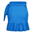 thumbnail image 4 of Women's Swimming Skirt High Waist Elastic Pleated Beach Holiday Swimming Pool, 4 of 5