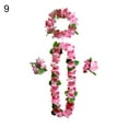 thumbnail image 2 of Dream Lifestyle 4/16 PCS Hawaiian Leis Set, Colorful Hula Dance Garland, Artificial Flowers Lei, Headband and Wristband, for Hula Dance Luau Party, Favors Celebrations Decor, 2 of 8