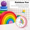 thumbnail image 3 of Visual Timer for Kids, 60-Minute Countdown Timer for Classroom Office Kitchen, Desk Timer Kids Time Management Tools with Silent Operation, Pomodoro Time Rainbow Pattern(Pink), 3 of 13