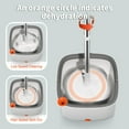 thumbnail image 3 of Spin Mop and Bucket Set - Self - Separation System, 360° Spinning Self - Wringing, Square Bucket with Wringer, 10 Replaceable Mop Cloths for Floor Cleaning, 3 of 9